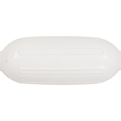 vidaXL Lodné odrazníky 4 ks, biele 58,5x16,5 cm, PVC