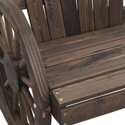 vidaXL Záhradné stoličky Adirondack 4 ks jedľový masív