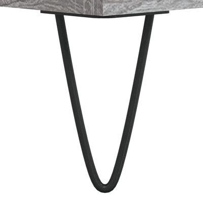vidaXL Konferenčný stolík sivý sonoma 50x46x35 cm kompozitné drevo