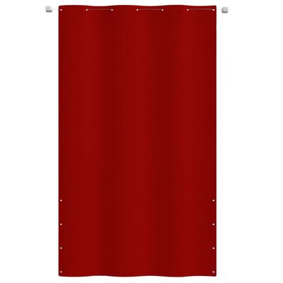 vidaXL Balkónová markíza červená 140x240 cm oxfordská látka