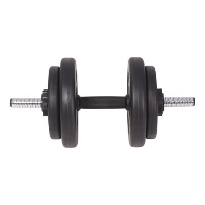 vidaXL Súprava závaží a tyčí barbell a dumbbell, 90 kg