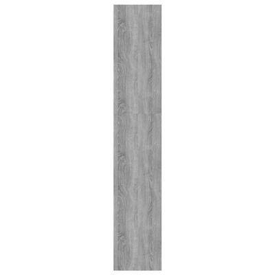 vidaXL Knižnica/deliaca stena, betónová 60x30x166 cm, kompozitné drevo