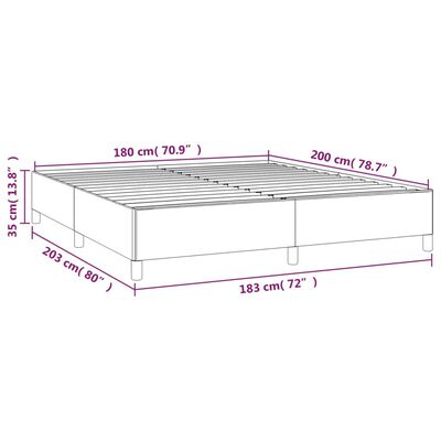 vidaXL Boxspring posteľ s matracom bledosivá 180x200 cm látka