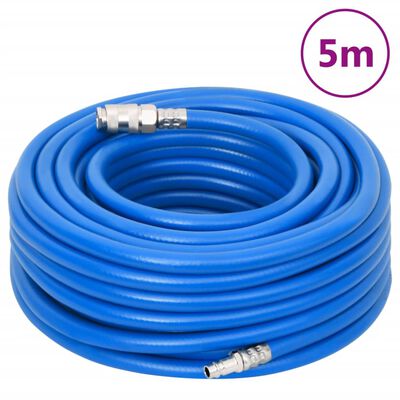 vidaXL Vzduchová hadica modrá 0,7" 5 m PVC