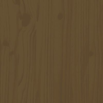 vidaXL Posteľný rám medovo-hnedý borovicový masív 160x200 cm