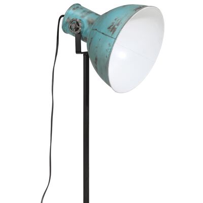 vidaXL Podlahová lampa 25 W šmuhovaná modrá 75x75x90-150 cm E27