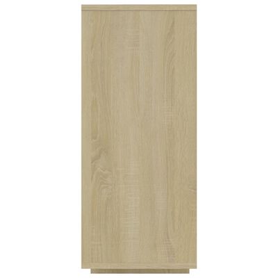 vidaXL Komoda, dub sonoma 120x30x75 cm, kompozitné drevo