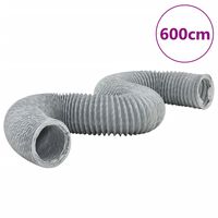 vidaXL Ventilačné potrubie PVC 6 m Ø10 cm