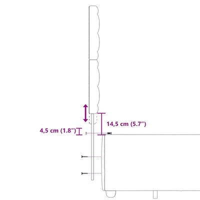 vidaXL Posteľný rám boxspring s matracom čierny 140x200 cm látka