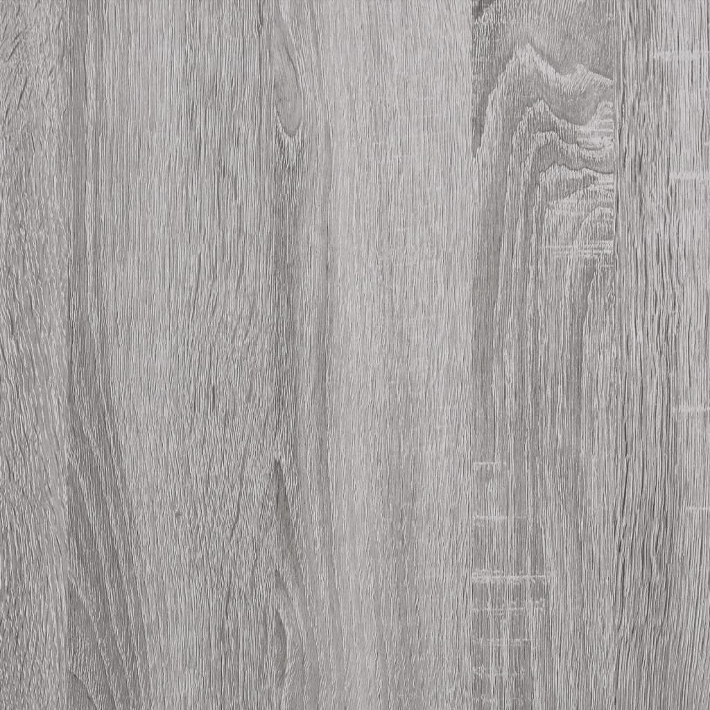 vidaXL Stôl sivý dub sonoma 90x45x76 cm spracované drevo