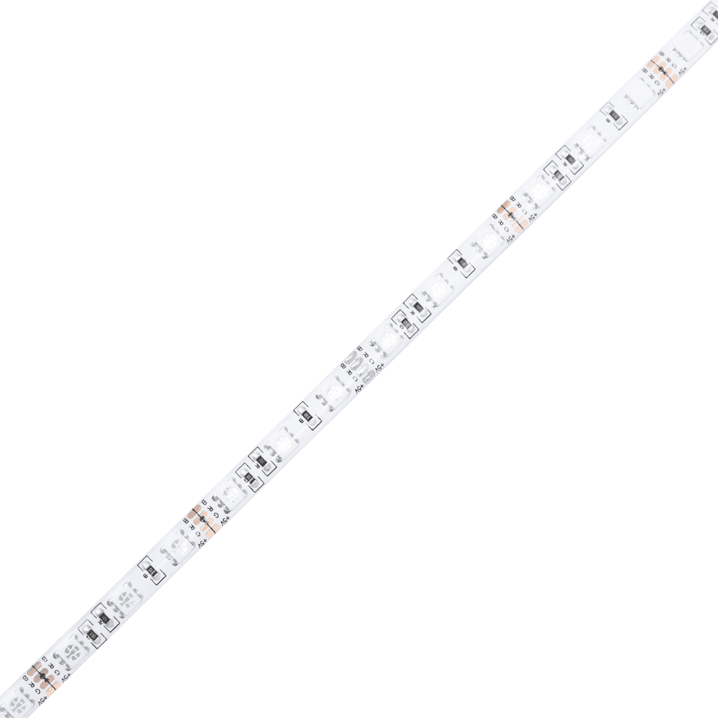 vidaXL Čelo postele s LED čierne 103x16x118/128 cm umelá koža