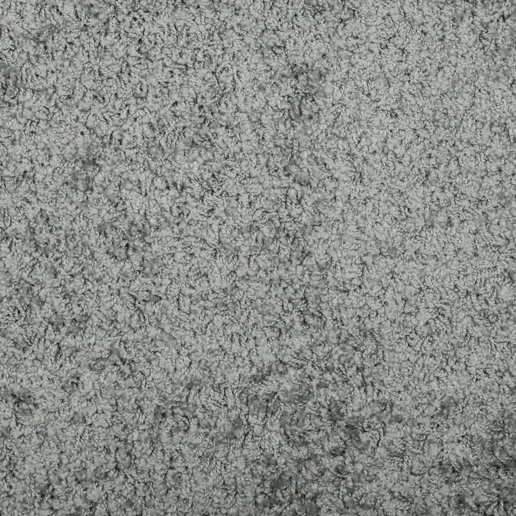 vidaXL Shaggy koberec PAMPLONA, vysoký vlas, moderný, zelený Ø 120 cm