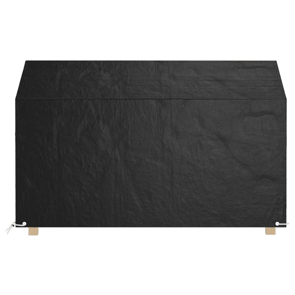 vidaXL Kryt na záhradnú lavicu, 8 očiek 190x70x70/88 cm, polyetylén