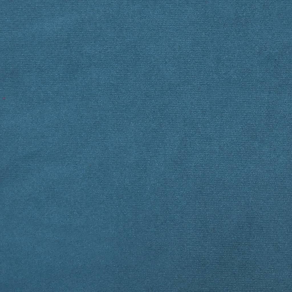 vidaXL 3-miestna pohovka modrá 180 cm zamat