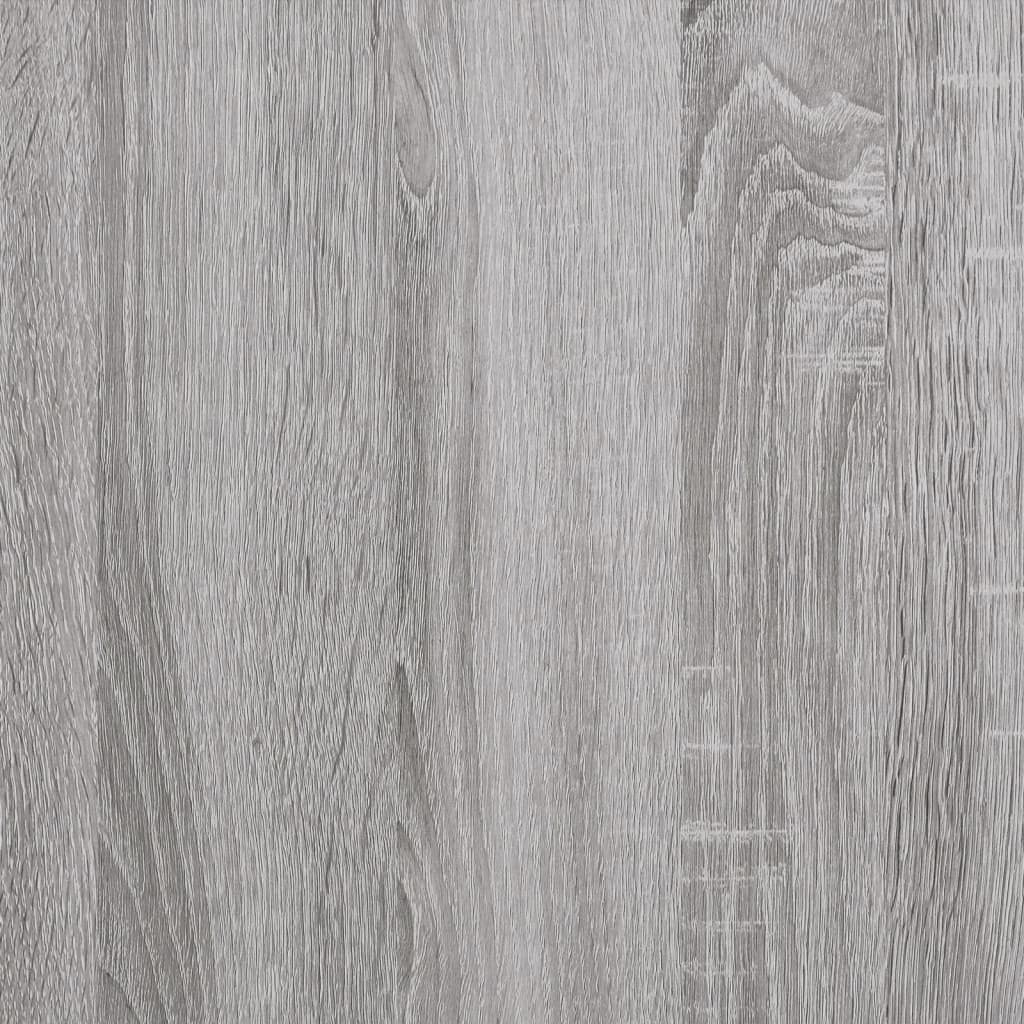 vidaXL Komoda sivý dub sonoma 100x40x79,5 cm kompozitné drevo