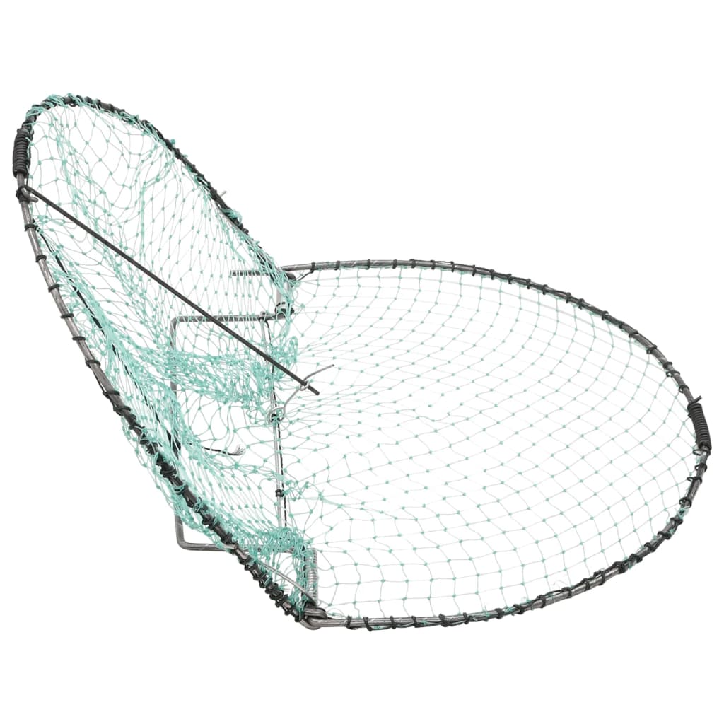 vidaXL Pasca na vtáky zelená 40 cm oceľ