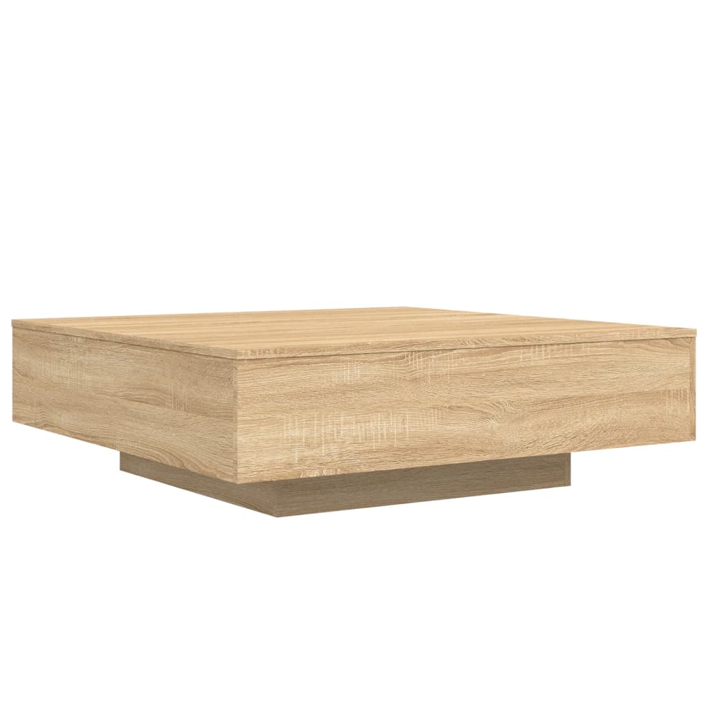 vidaXL Konferenčný stolík dub sonoma 100x100x31 cm kompozitné drevo