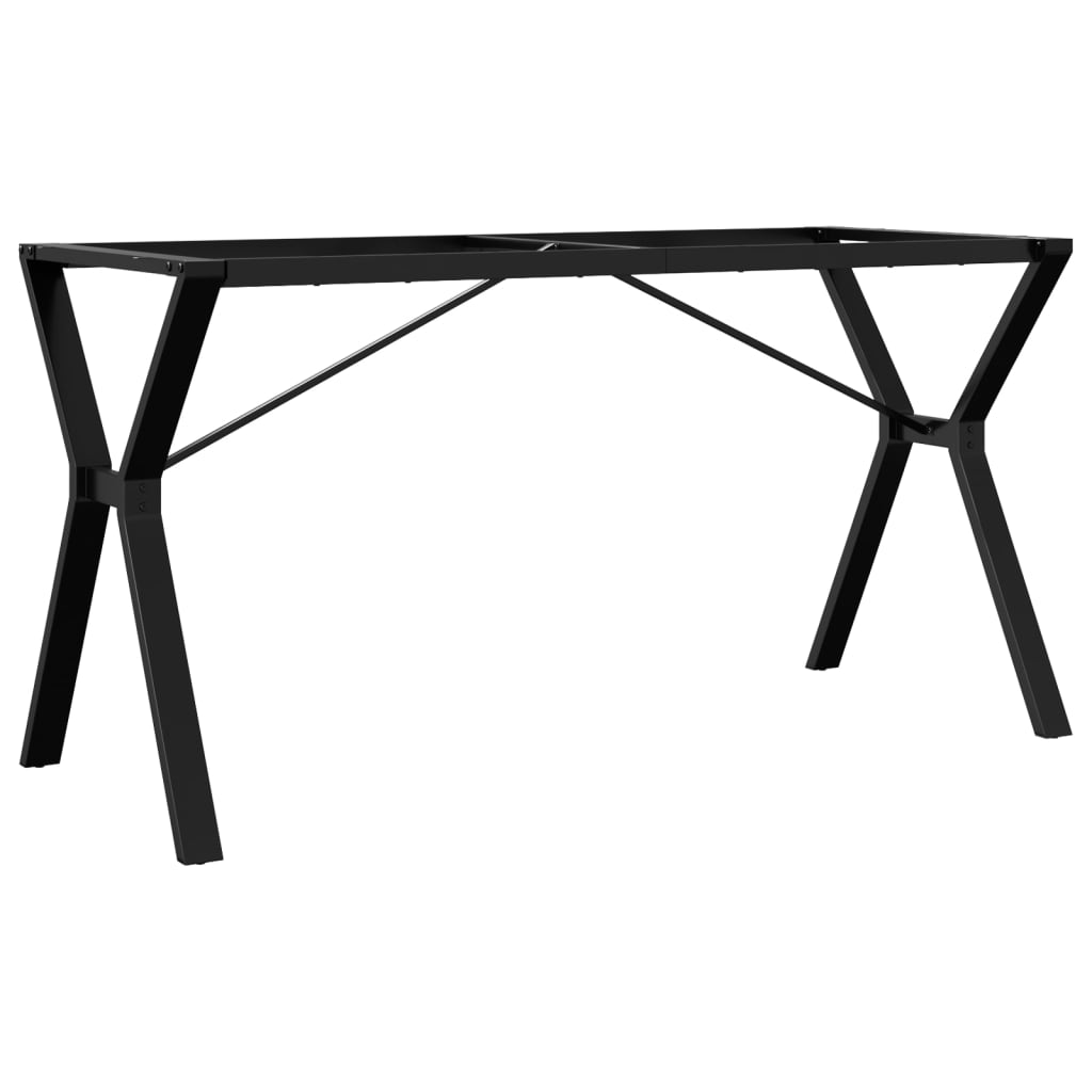 vidaXL Nohy jedálenského stola Y-rám 140x60x73 cm liatina