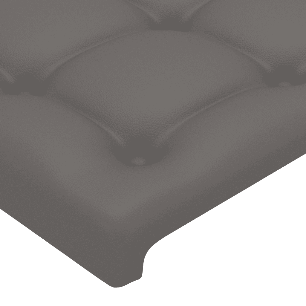 vidaXL Boxspring posteľ s matracom sivá 90x200 cm umelá koža