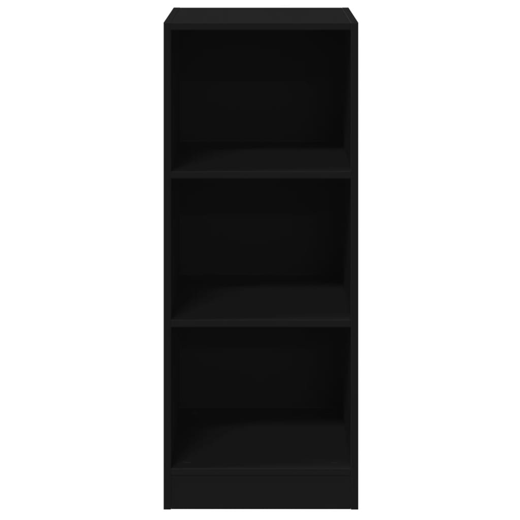 vidaXL Šatník čierny 48x41x102 cm kompozitné drevo