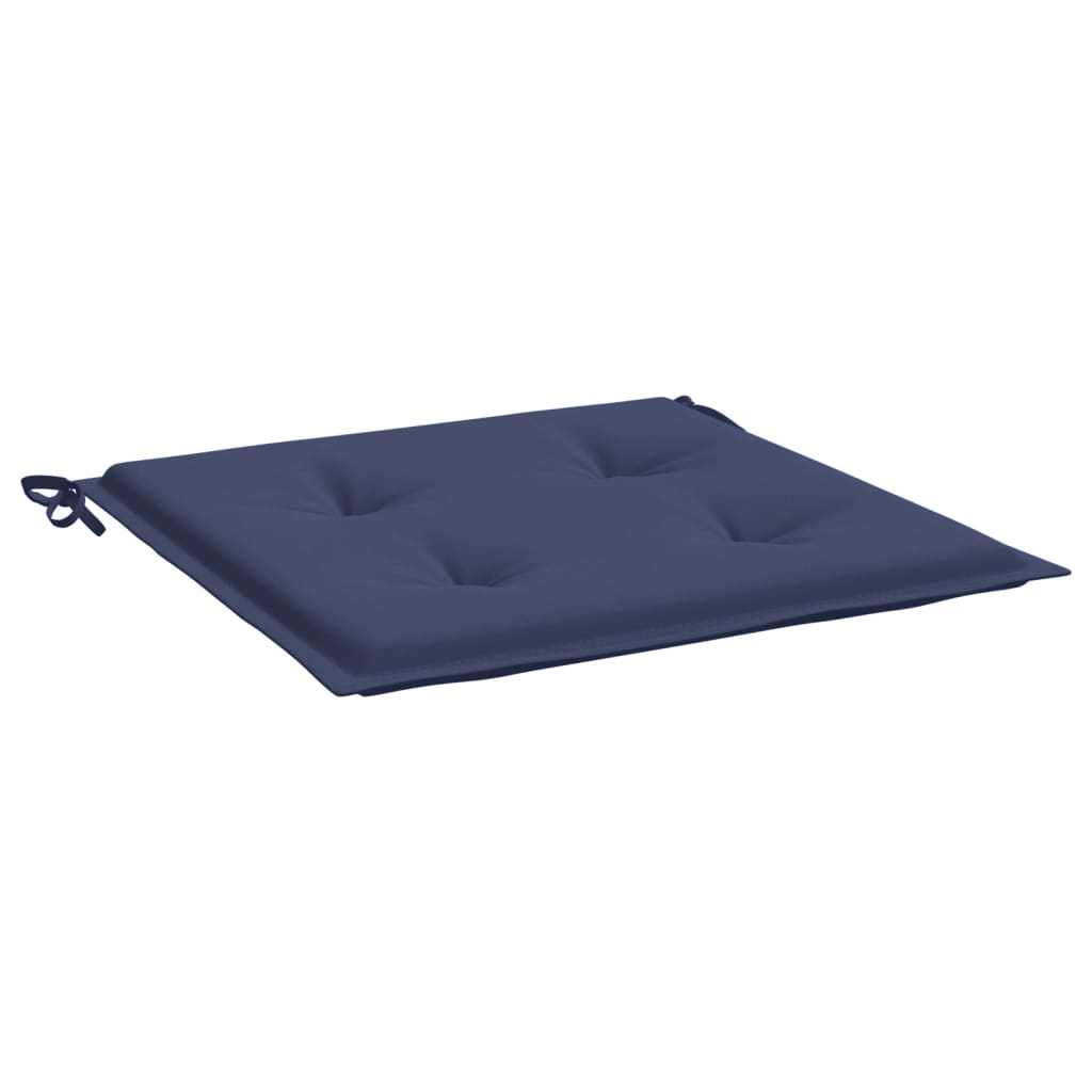 vidaXL Podložky na paletový nábytok 6 ks, námornícke modré 50x50x3 cm