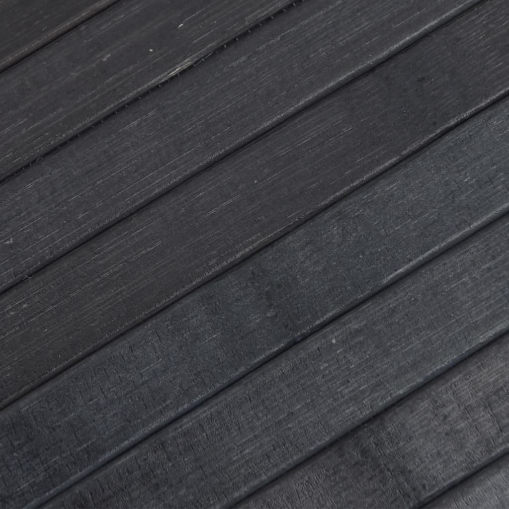 vidaXL Koberec obdĺžnikový sivý 60x400 cm bambus