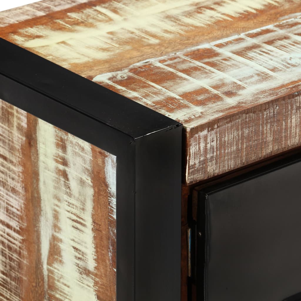 vidaXL TV skrinka 120x30x40 cm regenerované masívne drevo