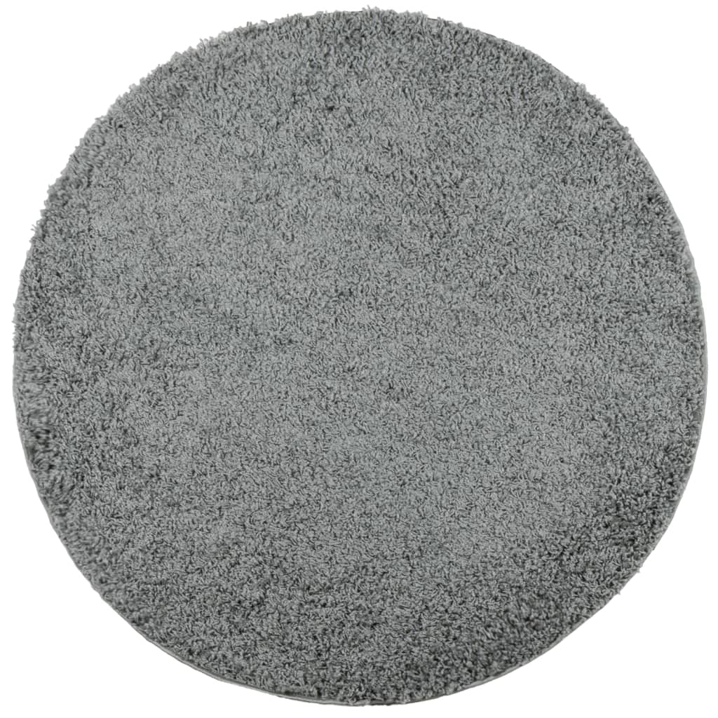 vidaXL Shaggy koberec PAMPLONA, vysoký vlas, moderný, zelený Ø 280 cm