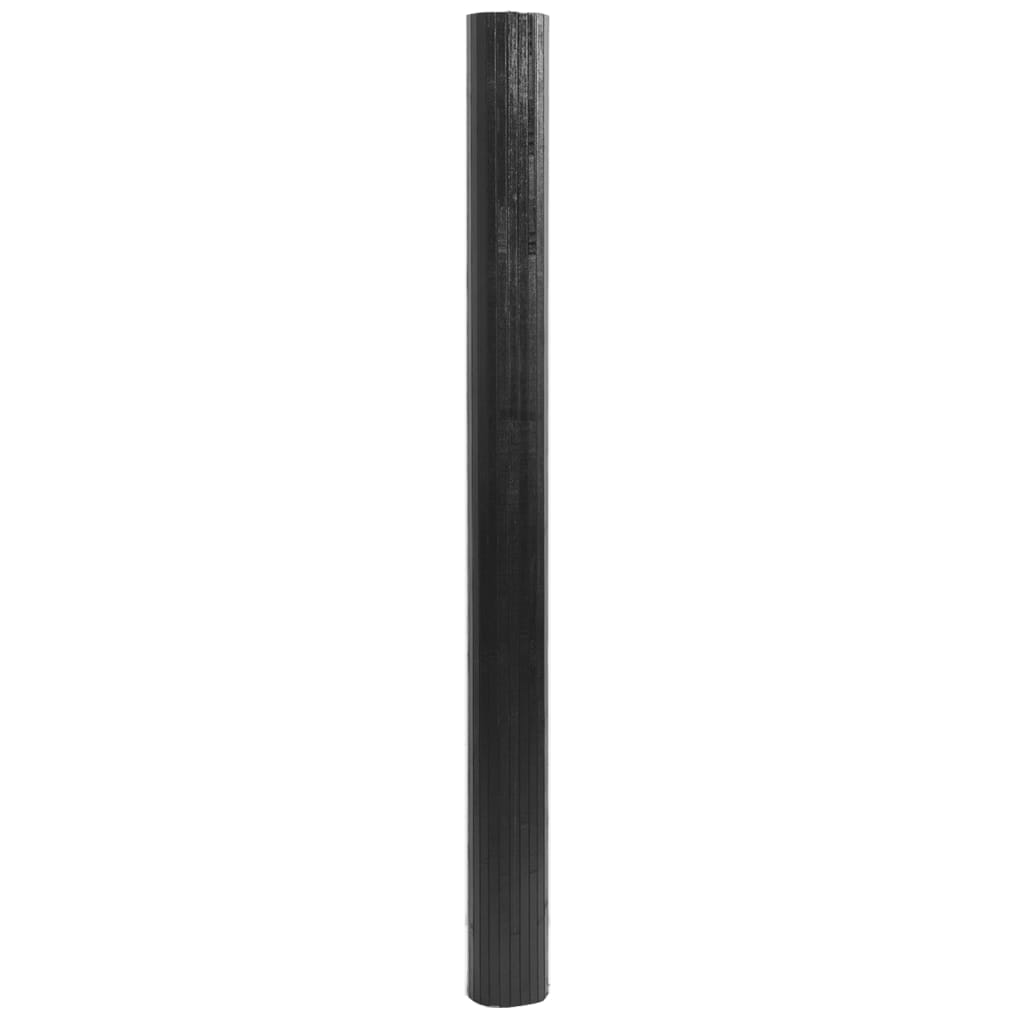 vidaXL Koberec obdĺžnikový sivý 80x400 cm bambus