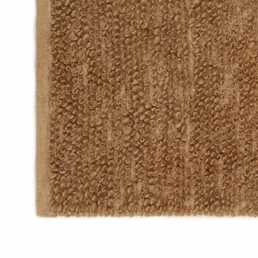 vidaXL Ručne vyrobený koberec všívaný 200x300 cm juta a bavlna