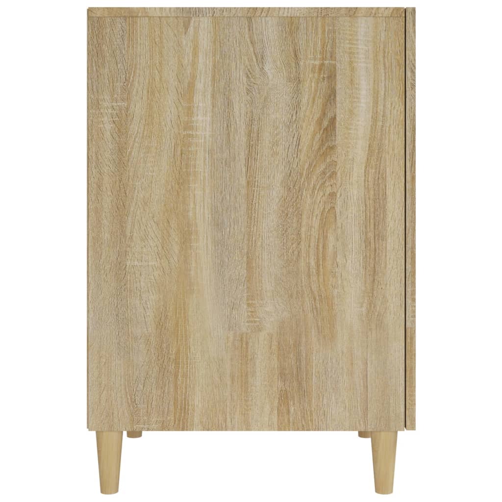 vidaXL Stôl dub somoma 140x50x75 cm spracované drevo
