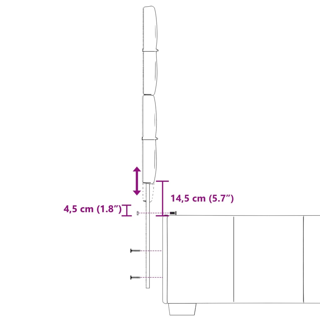 vidaXL Posteľný rám boxsping s matracom bledosivý 90x200 cm látka