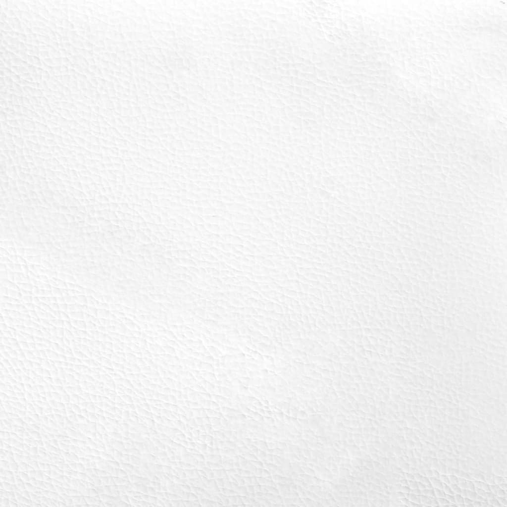 vidaXL Posteľ s matracom čierno-biela 140x190 cm umelá koža