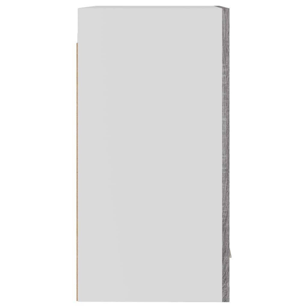 vidaXL Závesná skrinka sivá sonoma 39,5x31x60 cm spracované drevo