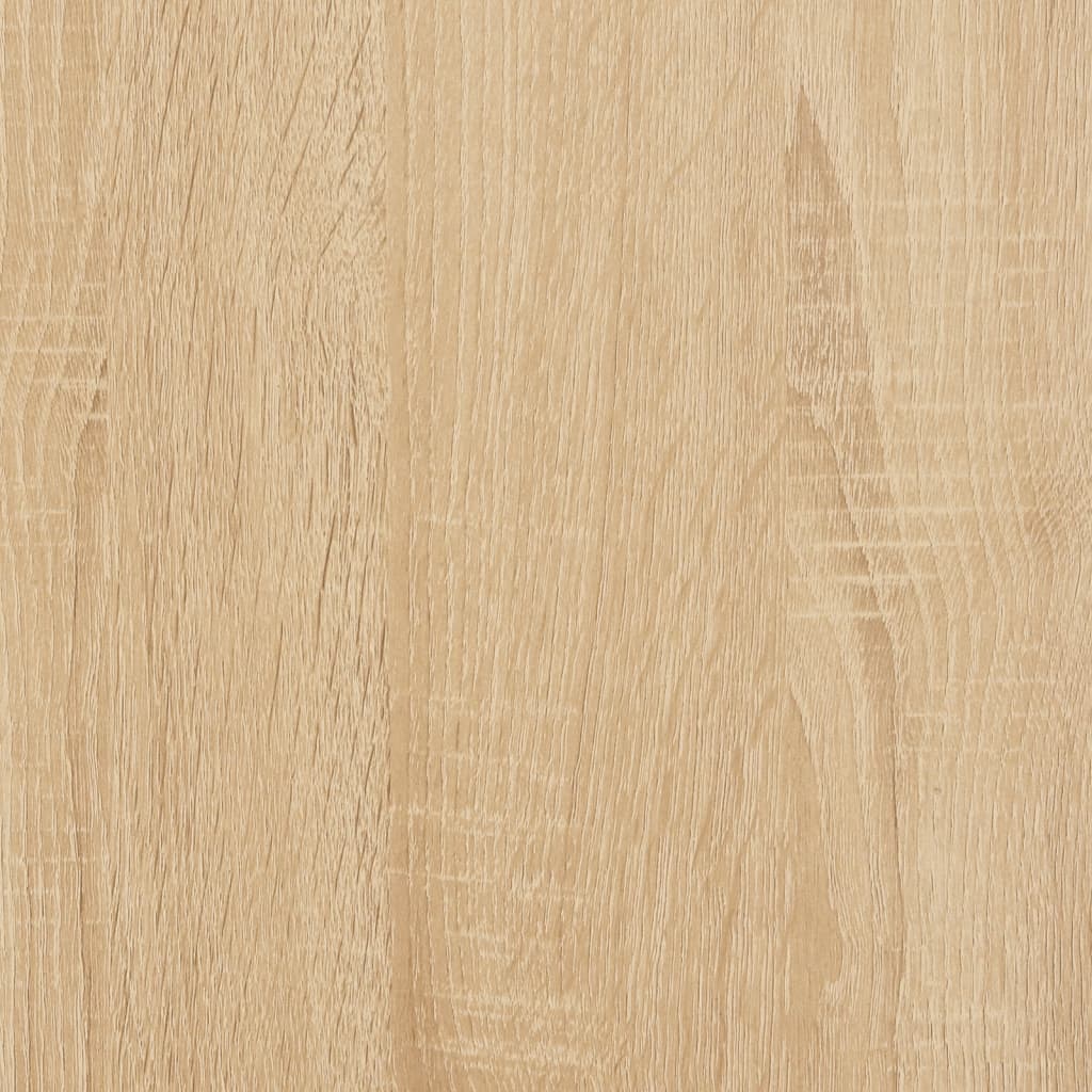vidaXL Konzolový stolík dub sonoma 89,5x28x76 cm kompozitné drevo
