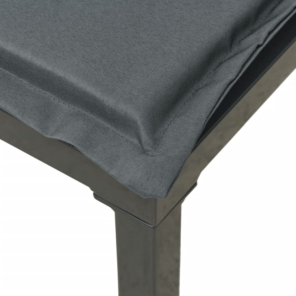 vidaXL 3-dielna záhradná sedacia súprava čierno-sivá polyratan