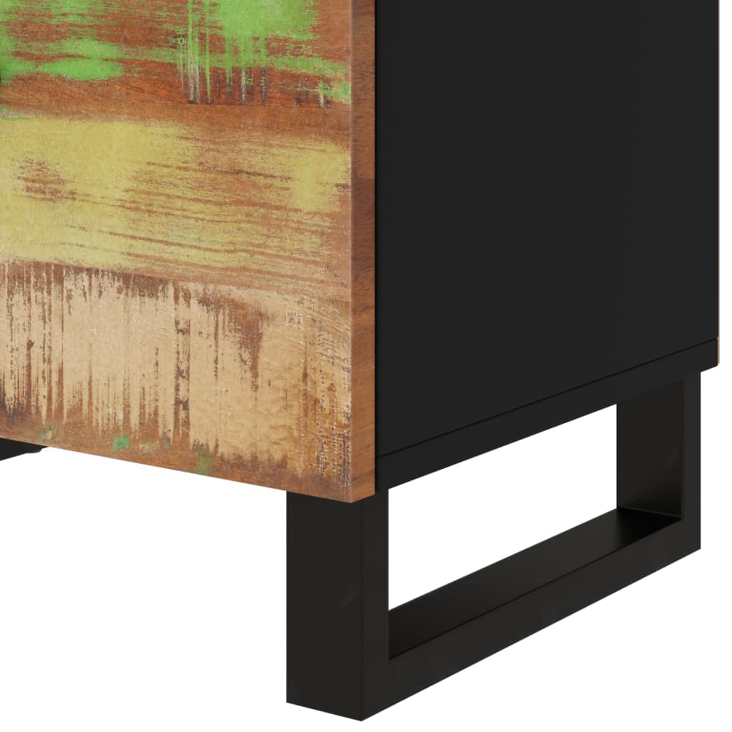 vidaXL Nočná skrinka 50x33x60cm masívne recyklované a spracované drevo