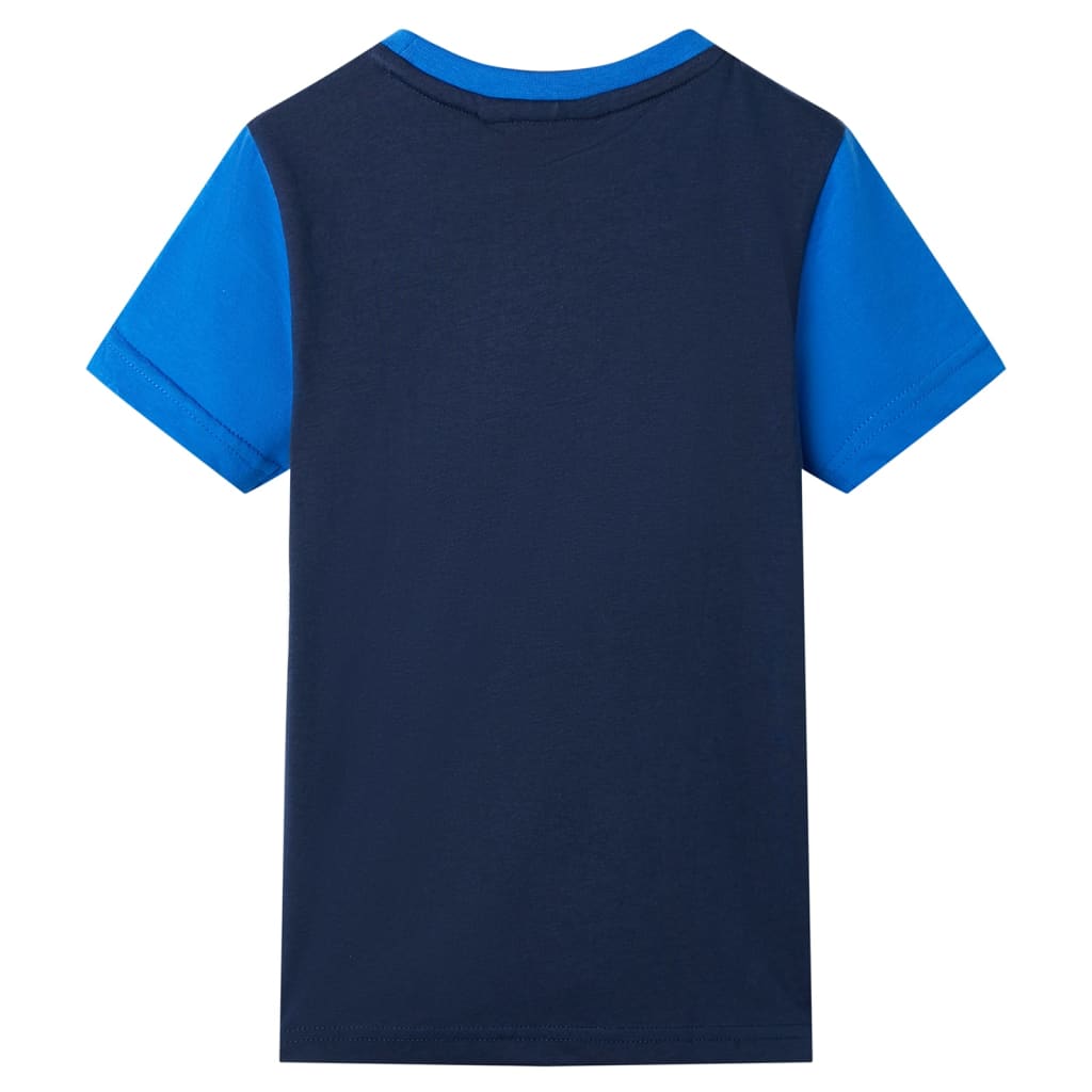 Detské tričko modré a námornícke 92
