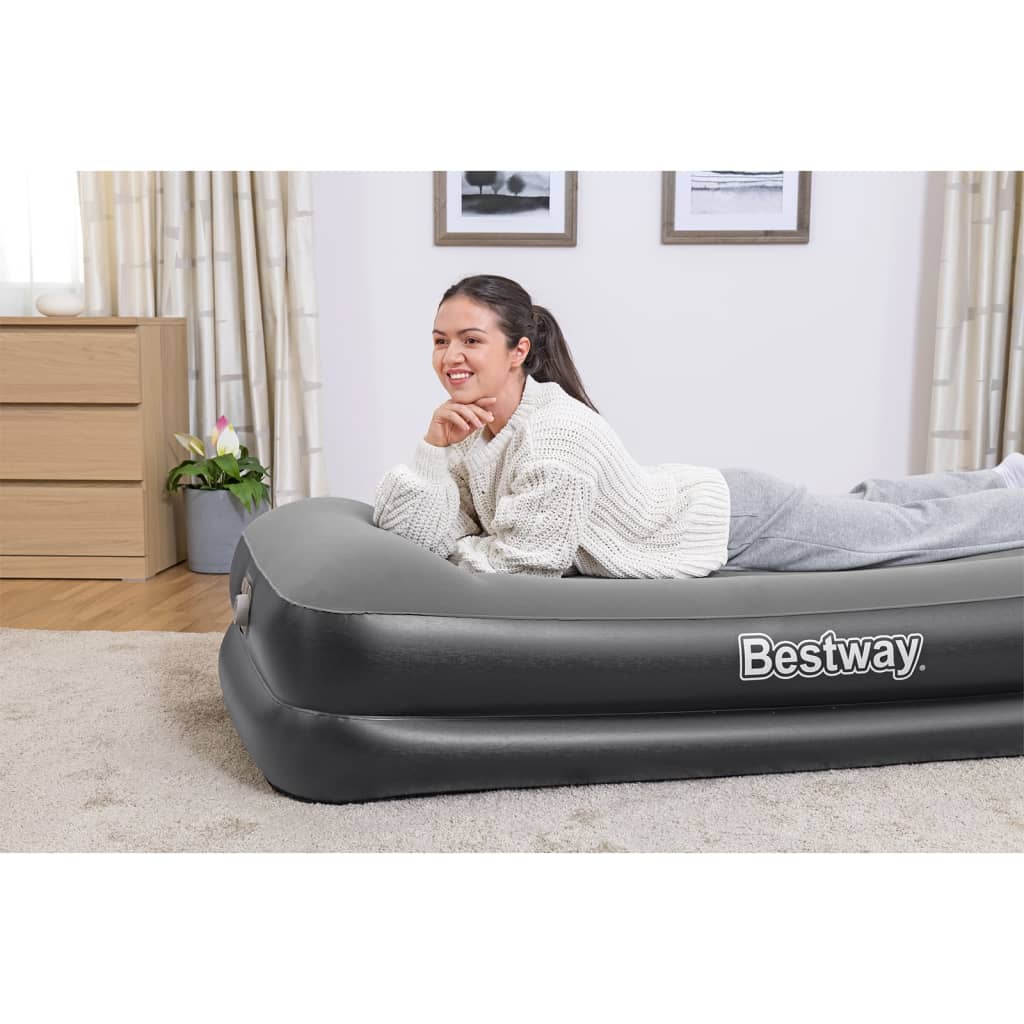 Bestway Nafukovacia posteľ a vstavaná elektrická pumpa 191x97x46 cm