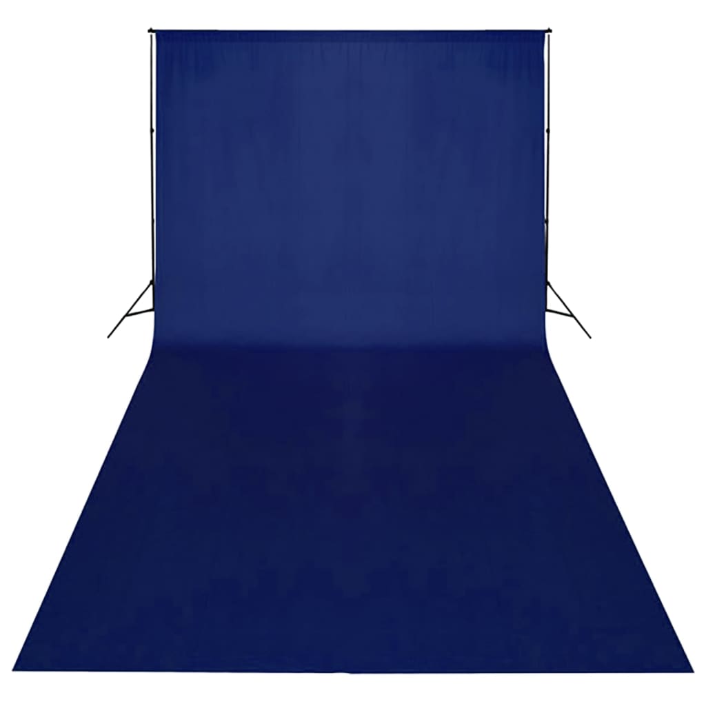 vidaXL Fotopozadie bavlna modré 600x300 cm chromatické