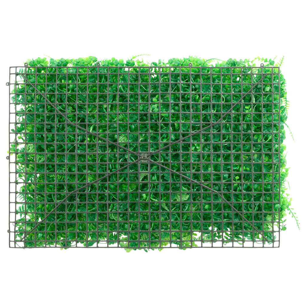  vidaXL Umelý plot z listov papradia 6 ks zelený 40x60 cm