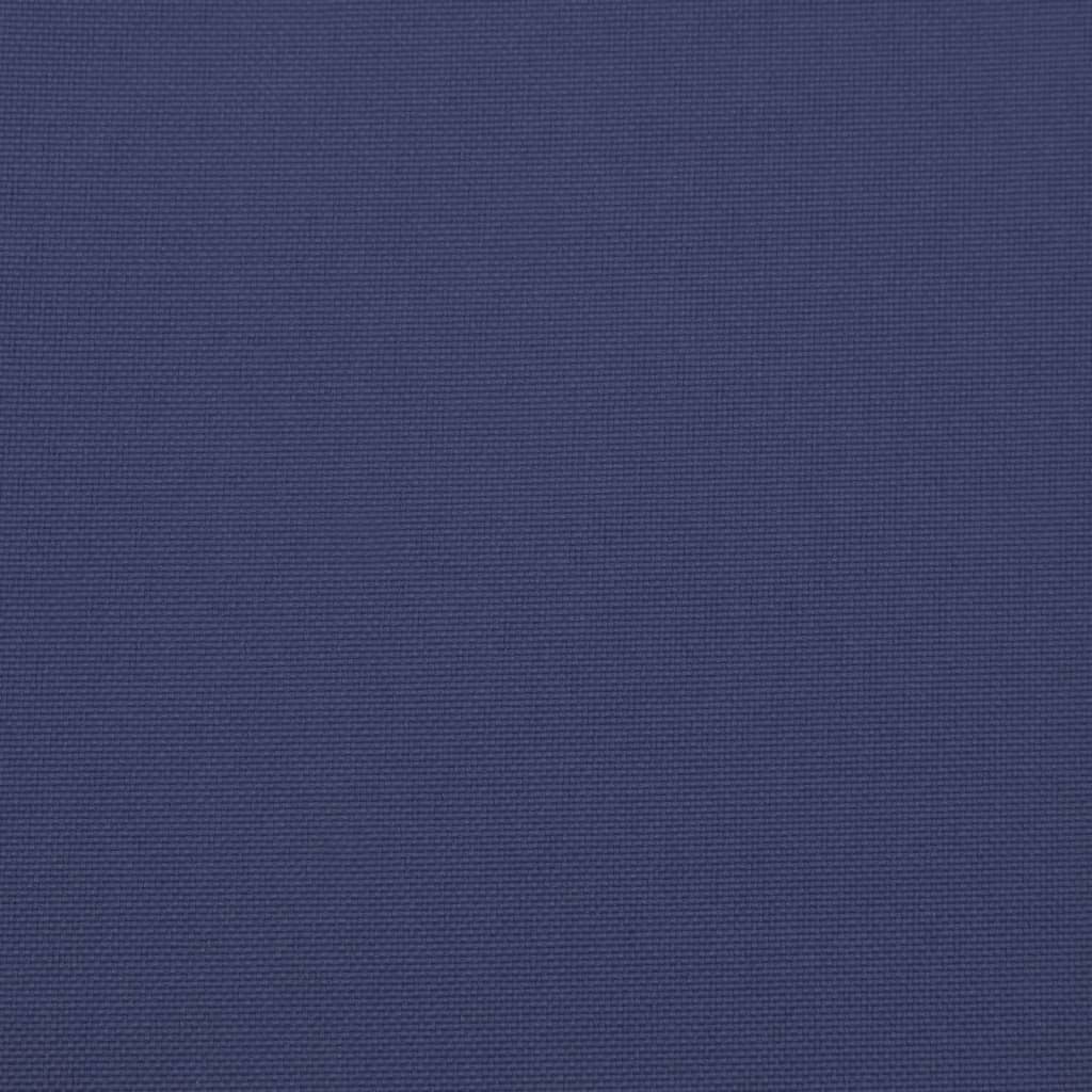 vidaXL Podložky na paletový nábytok 4 ks, námornícke modré 40x40x3 cm
