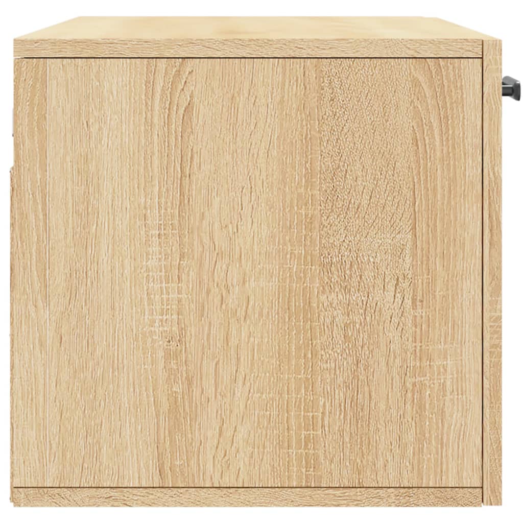 vidaXL Nástenná skrinka dub sonoma 80x36,5x35 cm kompozitné drevo
