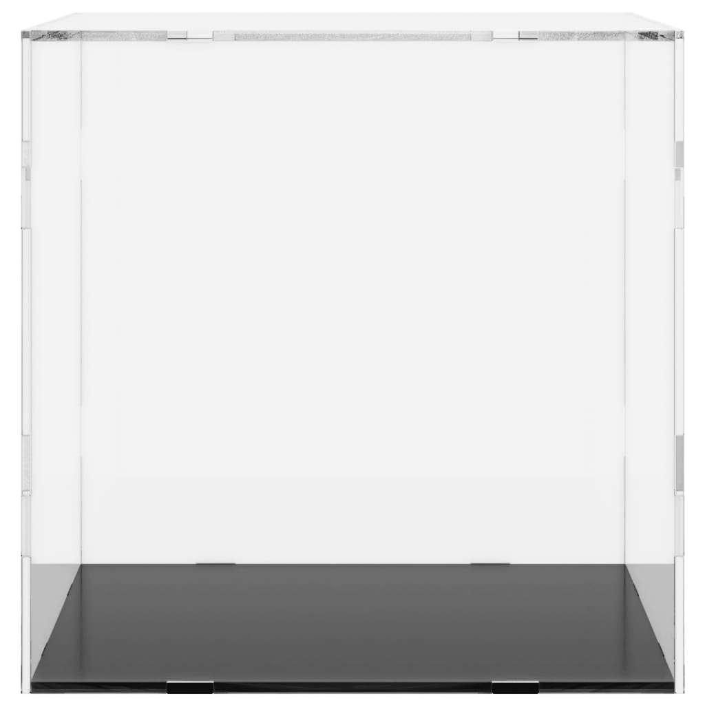 vidaXL Vitrína priehľadná 30x30x30 cm akryl