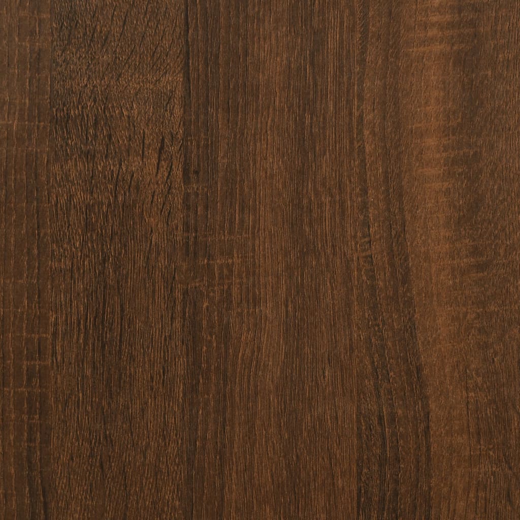 vidaXL Vysoká skrinka hnedý dub 60x36x110 cm spracované drevo