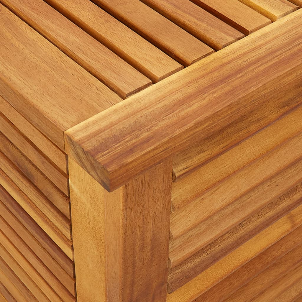 vidaXL Záhradný úložný box s mriežkami 60x50x56 cm masívna akácia