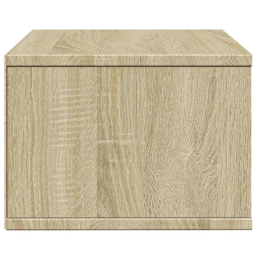 vidaXL Stojan na tlačiareň dub sonoma 40x32x22,5 cm kompozitné drevo