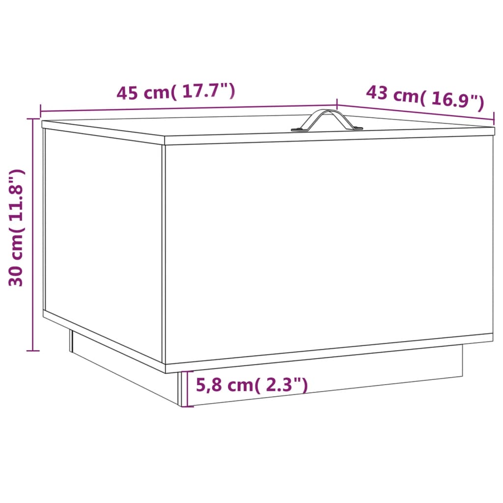 VidaXL Úložné boxy s vekom 3 ks čierne masívna borovica