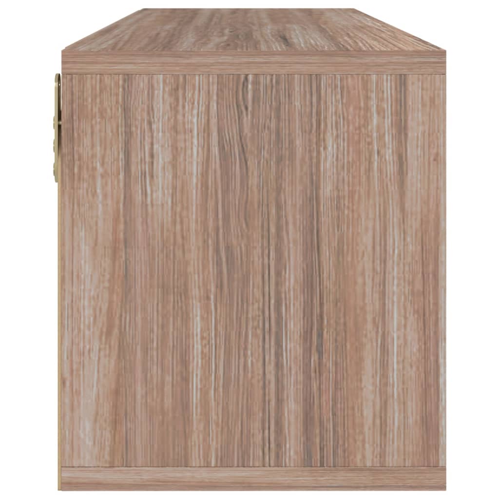 vidaXL TV skrinka, sivý dub sonoma 88,5x27,5x30,5 cm, kompozitné drevo