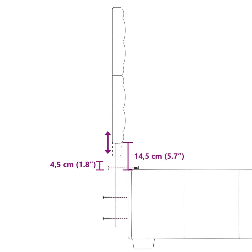 vidaXL Posteľný rám boxsping s matracom bledosivý 90x200 cm látka